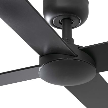 FARO 34356 - Ventoinha de teto RUDDER L castanho/preto diâmetro 132 cm + comando