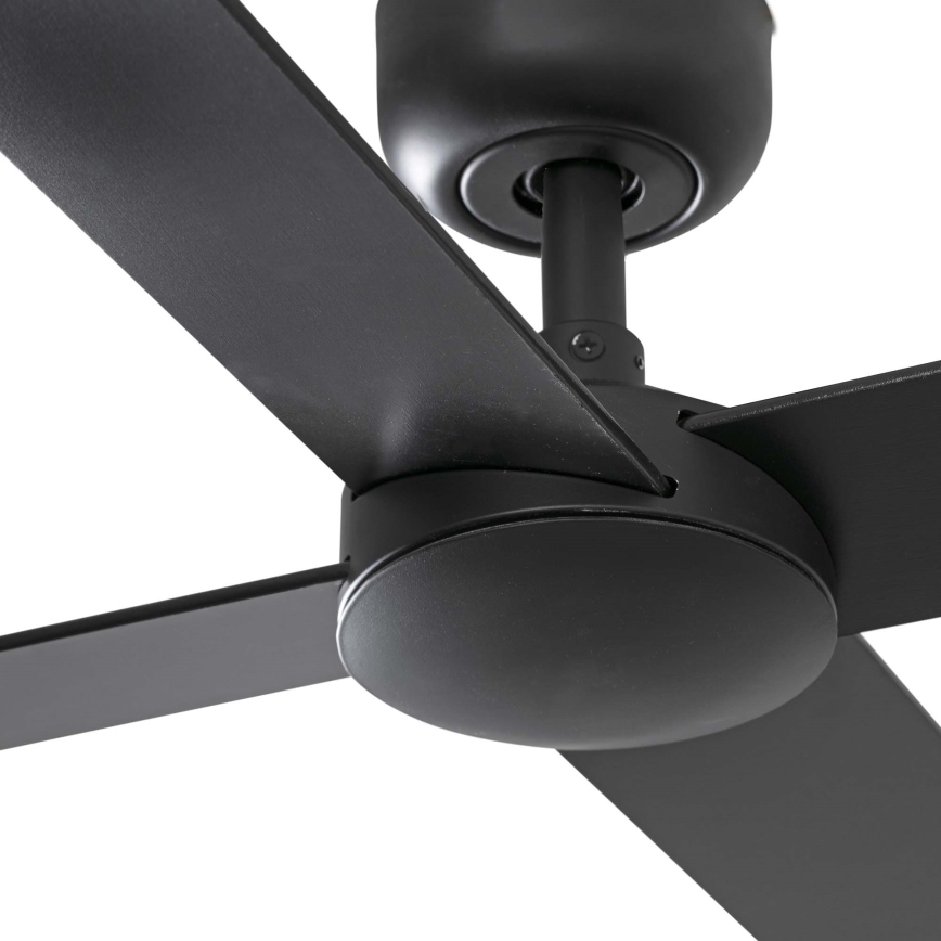 FARO 34356 - Ventoinha de teto RUDDER L castanho/preto diâmetro 132 cm + comando