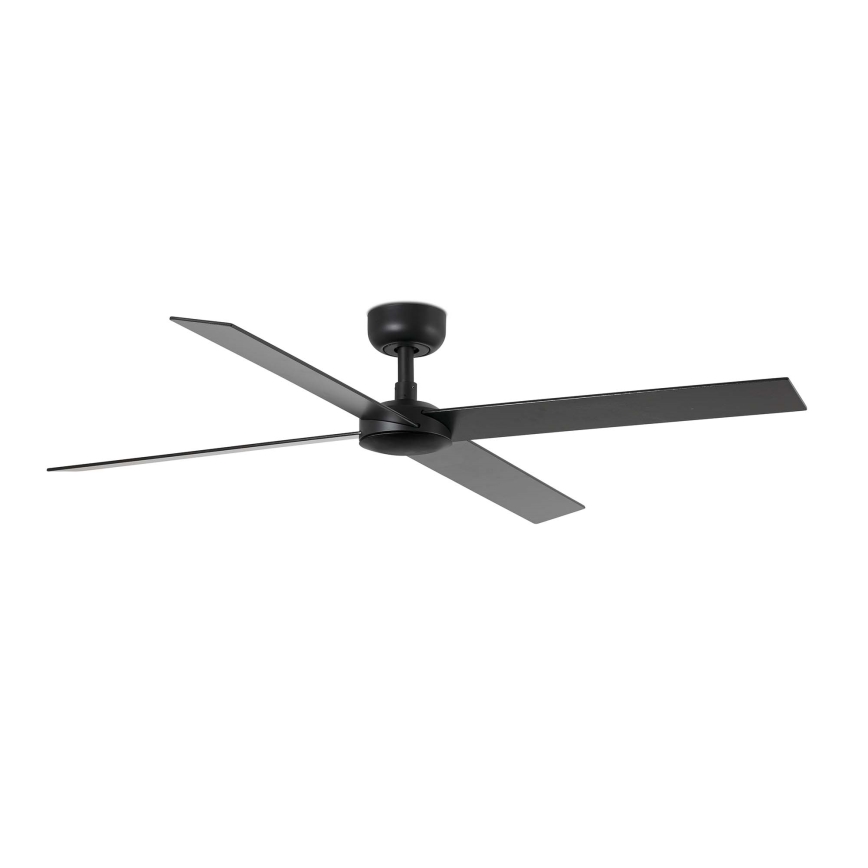 FARO 34356 - Ventoinha de teto RUDDER L castanho/preto diâmetro 132 cm + comando