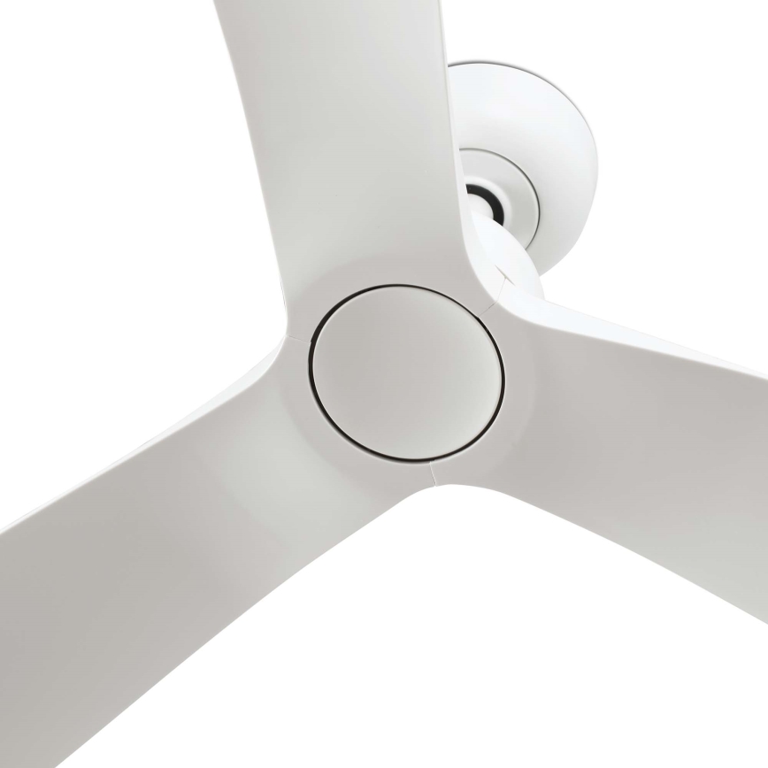 FARO 34363 - Ventoinha de teto OUTWOOD L branco diâmetro 150 cm IP44 + comando