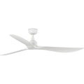 FARO 34363WT - Ventoinha de teto OUTWOOD L branco diâmetro 150 cm Wi-Fi Tuya IP44 + comando