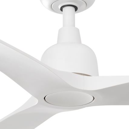FARO 34363WT - Ventoinha de teto OUTWOOD L branco diâmetro 150 cm Wi-Fi Tuya IP44 + comando