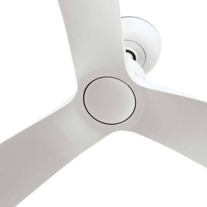 FARO 34363WT - Ventoinha de teto OUTWOOD L branco diâmetro 150 cm Wi-Fi Tuya IP44 + comando