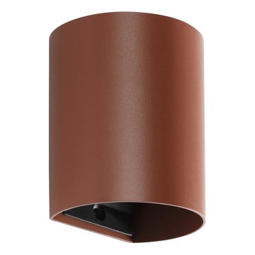 FARO 40525 - Iluminação de parede SOLE 1xGU10/8W/230V tijolo redondo