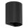 FARO 40527 - Iluminação de parede SOLE 1xGU10/8W/230V preto recortado redondo