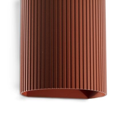 FARO 40529 - Iluminação de parede SOLE 1xGU10/8W/230V tijolo recortado redondo