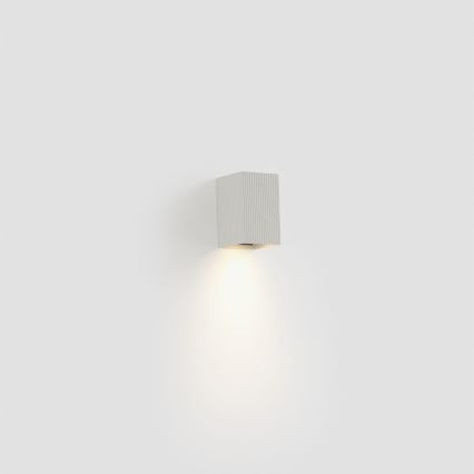 FARO 40534 - Iluminação de parede SOLE 1xGU10/8W/230V branco recortado angular
