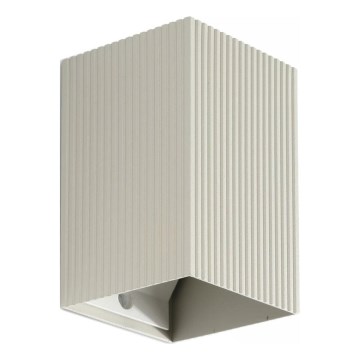 FARO 40536 - Iluminação de parede SOLE 1xGU10/8W/230V cinzento recortado angular