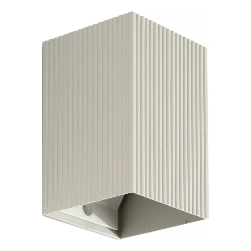 FARO 40536 - Iluminação de parede SOLE 1xGU10/8W/230V cinzento recortado angular