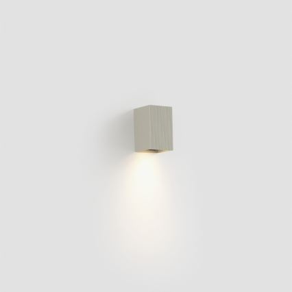 FARO 40536 - Iluminação de parede SOLE 1xGU10/8W/230V cinzento recortado angular