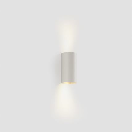 FARO 40538 - Iluminação de parede SOLE 2xGU10/8W/230V branco redondo