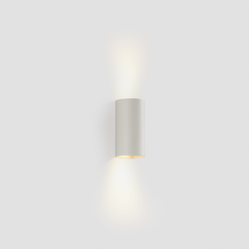 FARO 40538 - Iluminação de parede SOLE 2xGU10/8W/230V branco redondo