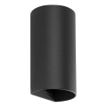 FARO 40539 - Iluminação de parede SOLE 2xGU10/8W/230V preto redondo