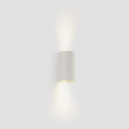 FARO 40542 - Iluminação de parede SOLE 2xGU10/8W/230V branco recortado redondo