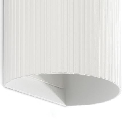 FARO 40542 - Iluminação de parede SOLE 2xGU10/8W/230V branco recortado redondo