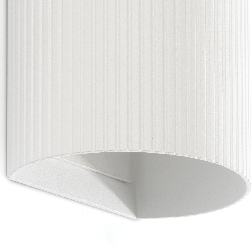 FARO 40542 - Iluminação de parede SOLE 2xGU10/8W/230V branco recortado redondo
