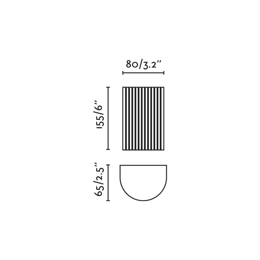 FARO 40544 - Iluminação de parede SOLE 2xGU10/8W/230V cinzento recortado redondo