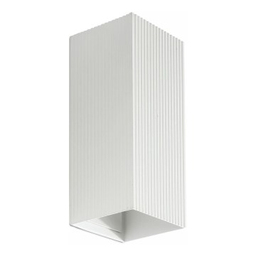 FARO 40565 - Iluminação de parede SOLE 2xGU10/8W/230V branco recortado angular