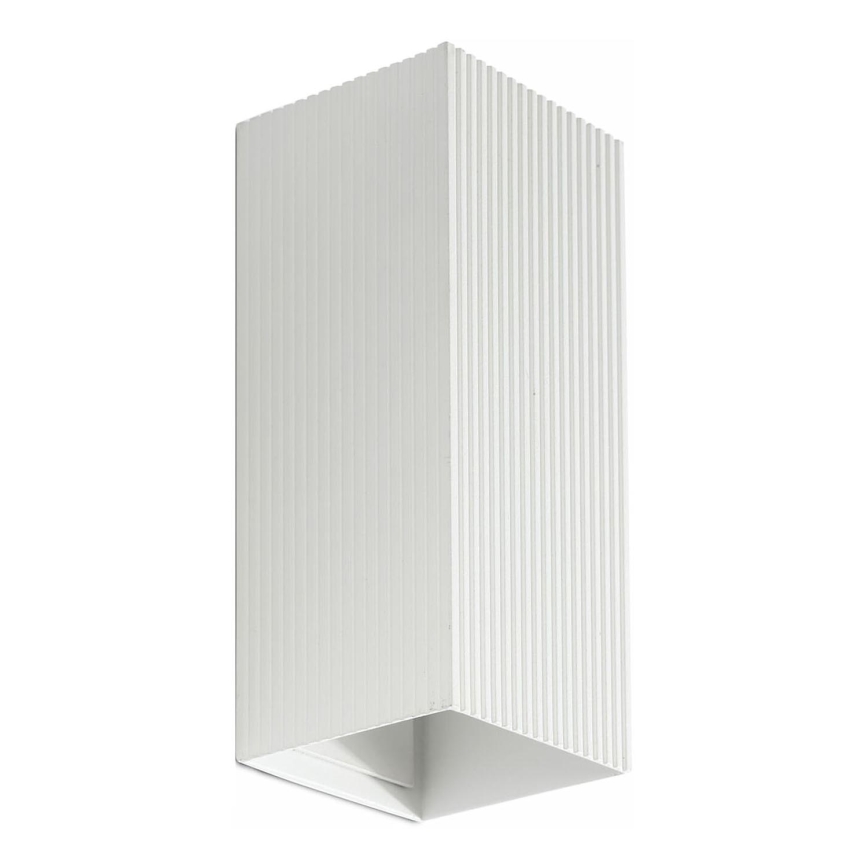 FARO 40565 - Iluminação de parede SOLE 2xGU10/8W/230V branco recortado angular