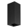 FARO 40566 - Iluminação de parede SOLE 2xGU10/8W/230V preto recortado angular