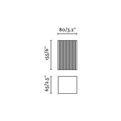FARO 40566 - Iluminação de parede SOLE 2xGU10/8W/230V preto recortado angular