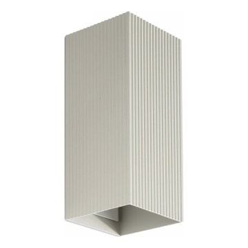 FARO 40567 - Iluminação de parede SOLE 2xGU10/8W/230V cinzento recortado angular