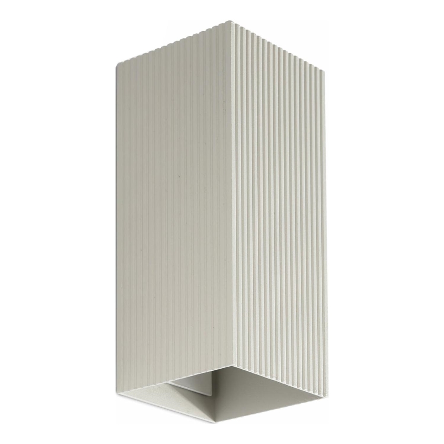 FARO 40567 - Iluminação de parede SOLE 2xGU10/8W/230V cinzento recortado angular
