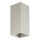 FARO 40567 - Iluminação de parede SOLE 2xGU10/8W/230V cinzento recortado angular