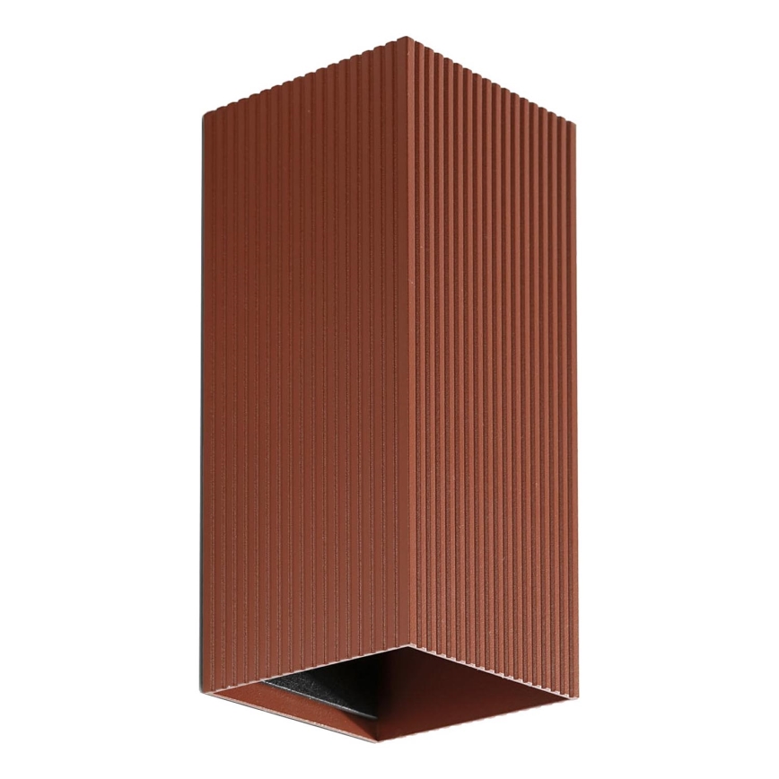 FARO 40568 - Iluminação de parede SOLE 2xGU10/8W/230V tijolo recortado angular