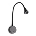 FARO 41030 - Candeeiro de parede LED BEL LED/3W/230V preto