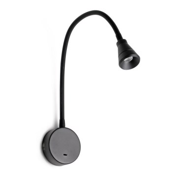 FARO 41030 - Candeeiro de parede LED BEL LED/3W/230V preto