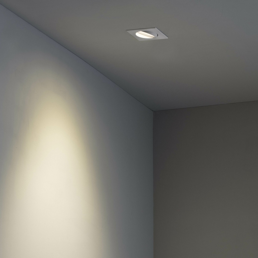 FARO 43402 - Moldura para iluminação embutida ARGÓN branca