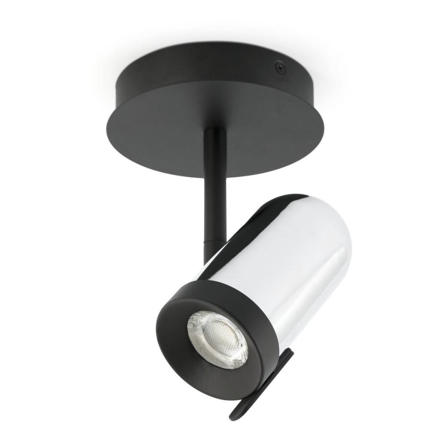 Faro 43531 - Refletor ORLEANS 1xGU10/8W/230V prata/preto antigo