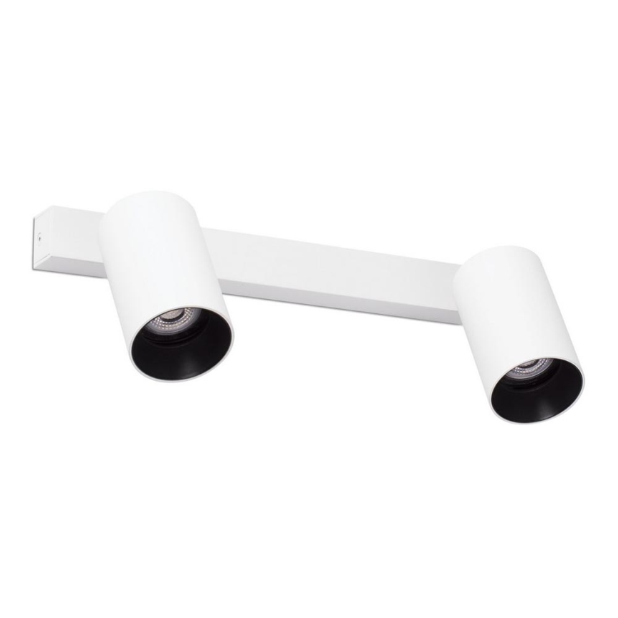 FARO 43742 - Foco de parede STAN 2xGU10/8W/230V branco