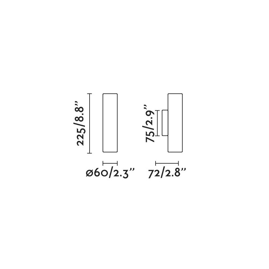 FARO 43760 - Iluminação de parede STAN 2xGU10/8W/230V dourada