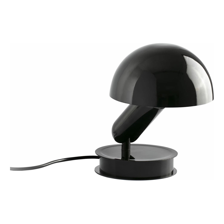 FARO 56100 - Candeeiro de mesa com clipe 2em1 BELA 1xE27/15W/230V preto
