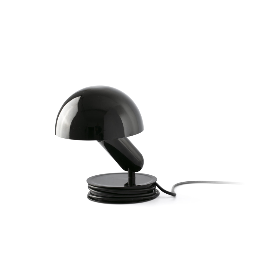FARO 56100 - Candeeiro de mesa com clipe 2em1 BELA 1xE27/15W/230V preto