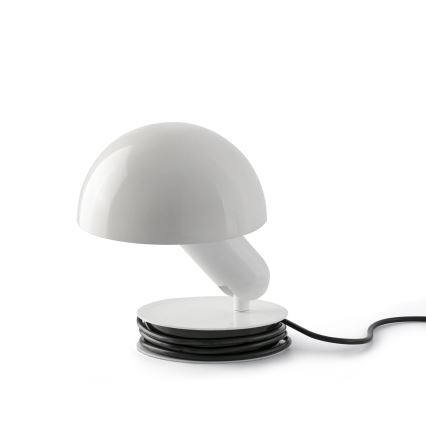 FARO 56101 - Candeeiro de mesa com clipe 2em1 BELA 1xE27/15W/230V branco