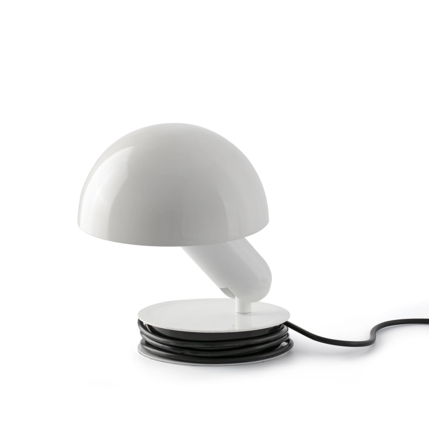 FARO 56101 - Candeeiro de mesa com clipe 2em1 BELA 1xE27/15W/230V branco
