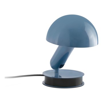 FARO 56102 - Candeeiro de mesa com clipe 2em1 BELA 1xE27/15W/230V azul