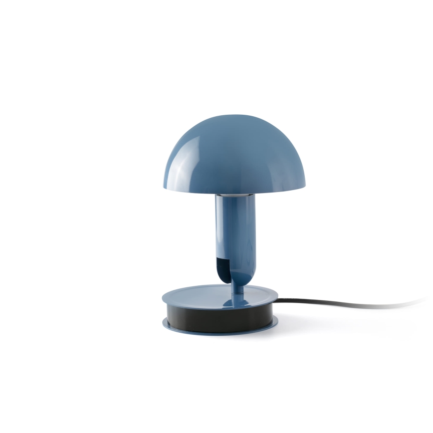 FARO 56102 - Candeeiro de mesa com clipe 2em1 BELA 1xE27/15W/230V azul