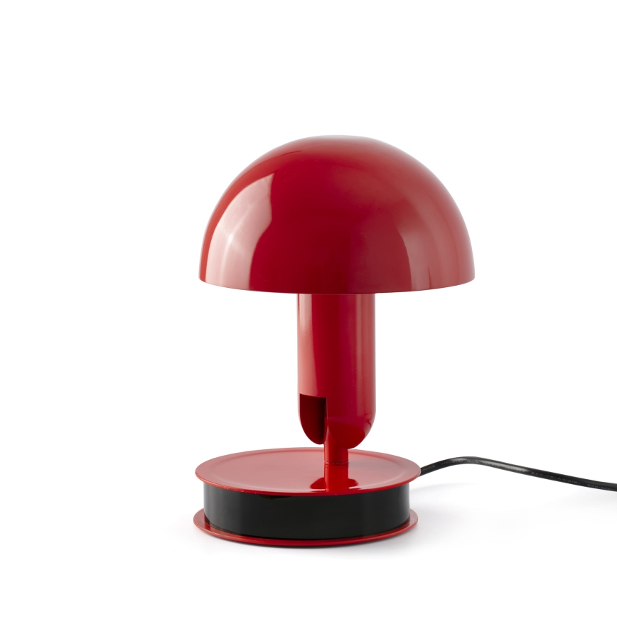 FARO 56103 - Candeeiro de mesa com clipe 2em1 BELA 1xE27/15W/230V vermelho