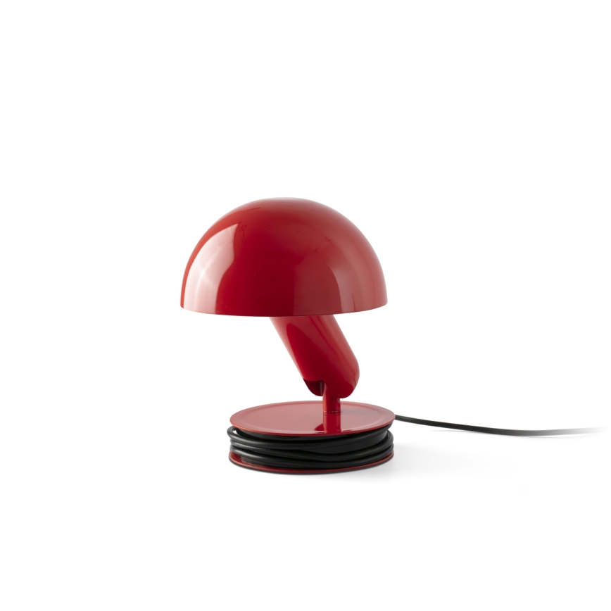 FARO 56103 - Candeeiro de mesa com clipe 2em1 BELA 1xE27/15W/230V vermelho
