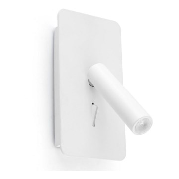 FARO 62120 - Foco de parede LED SUAU LED/3W/230V branco