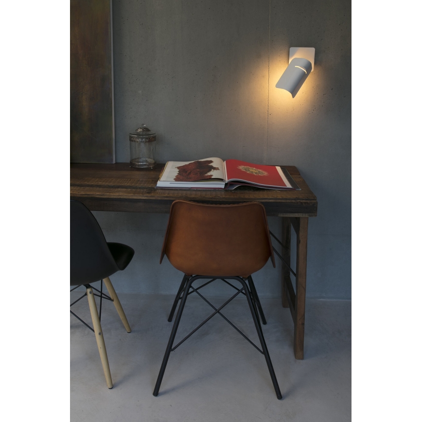FARO 62130 - Candeeiro de parede SMILE 1xE27/15W/230V branco