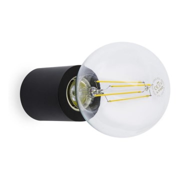 FARO 62151 - Iluminação de parede TEN 1xE27/20W/230V preta