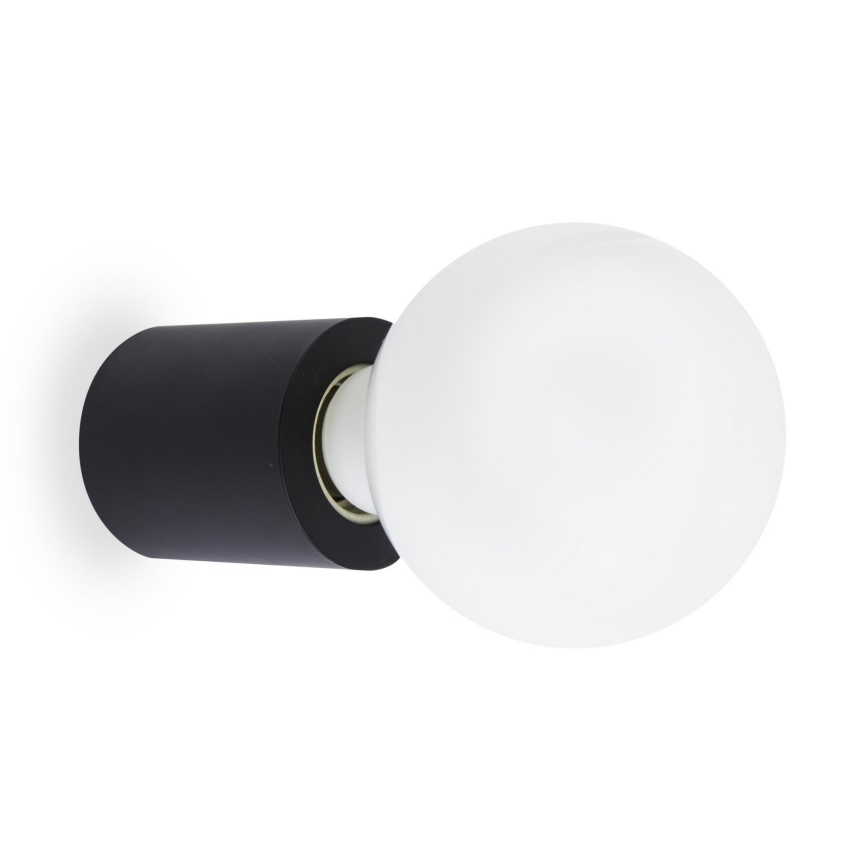 FARO 62151 - Iluminação de parede TEN 1xE27/20W/230V preta