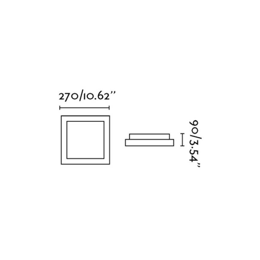 FARO 62983 - Luz de teto de casa de banho TOLA 1 1xE27/20W/230V IP44