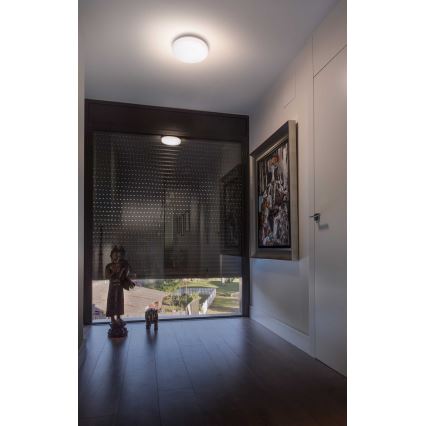 FARO 63291 - Luz de teto LED com regulação de exterior ZON LED/18W/230V IP54