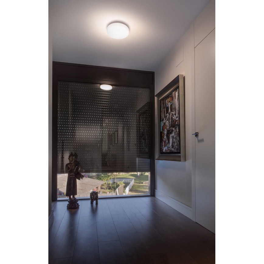FARO 63291 - Luz de teto LED com regulação de exterior ZON LED/18W/230V IP54